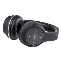 Składane, plastikowe słuchawki bluetooth z wbudowanym akumulatorem - AP721290