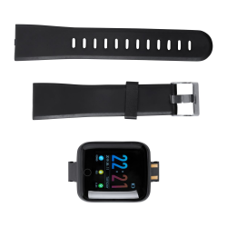 Wielojęzyczny smartwatch z bluetooth, z pomiarem tętna i ciśnienia krwi, - AP721443