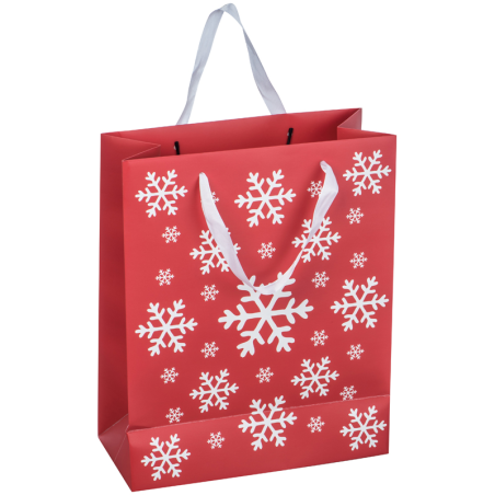 Świąteczna, papierowa torba na prezenty - 8057005