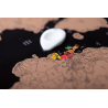 Mapa świata na laminowanym papierze - AP721498