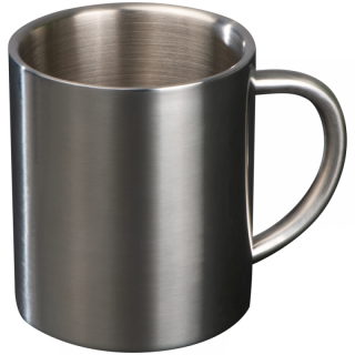Kubek ze stali nierdzewnej z podwójnymi ściankami o pojemności 300 ml - 8148807