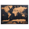 Mapa świata-zdrapka - R08861
