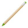 Długopis w kształcie ołówka wykonany z kartonu z recyklingu - R73415