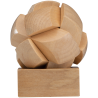 Puzzle przestrzenne wykonane z drewna - 5098813