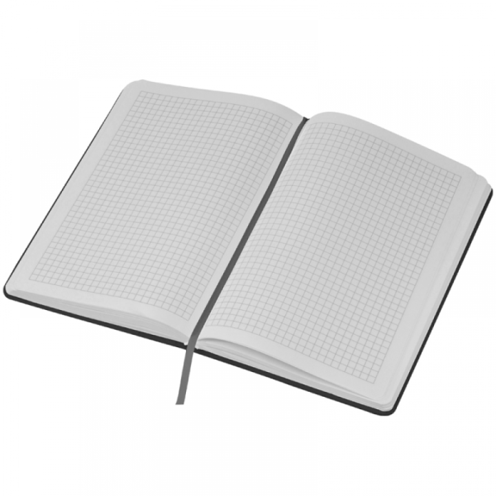 Notes A5 z zakładką, miejscem na długopis i 192 stronami w kratkę - MA 2136303