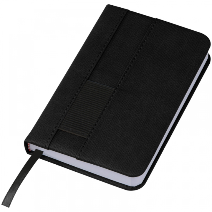 Notes A6 z zakładką, miejscem na długopis i 160 stronami w kratkę - MA 2136403