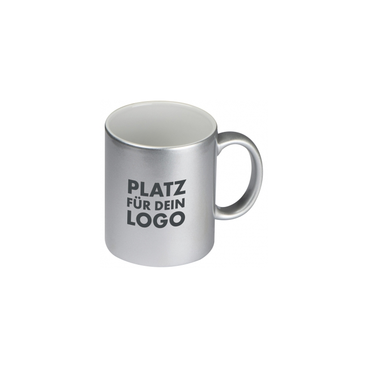 Kubek ceramiczny - metalik 300 ml - MA 8017197