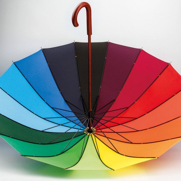 Tęczowy parasol 190T - ST 99140