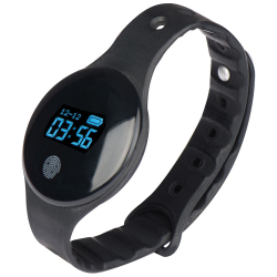 Smart watch wykonany z silikonu - 4076303