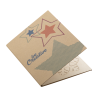 Personalizowana, papierowa kartka świąteczna - AP718646-F