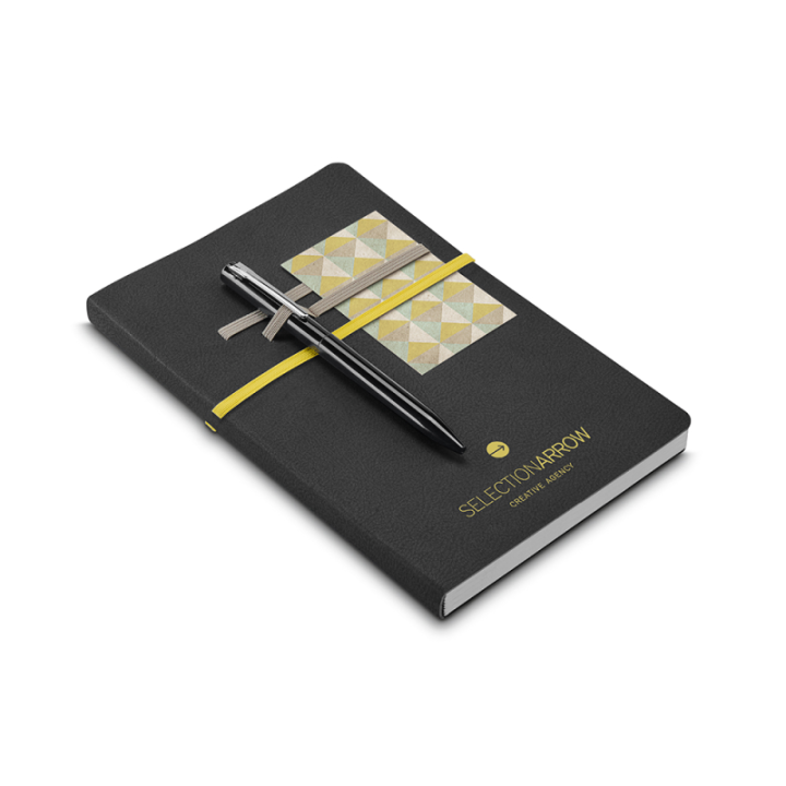 Notes A5, imitacja skóry - ST 93713