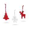Zestaw filcowych dekoracji świątecznych - ST 99341