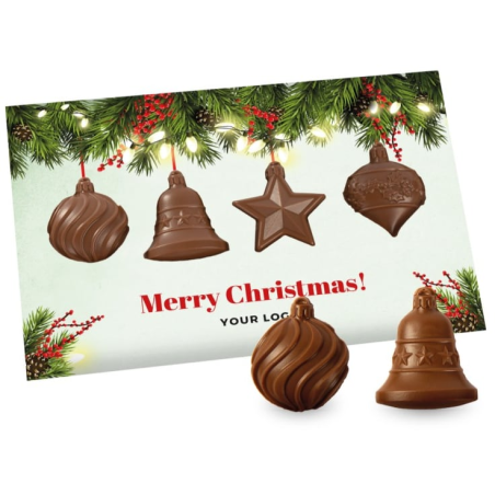 Świąteczna kartka z czekoladkami - Nr kat.: 0102/Xmas