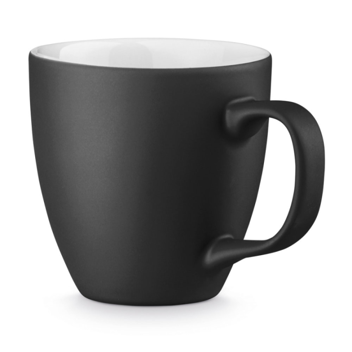 Porcelanowy kubek z hydroglazurą, pojemność 450 ml - ST 94045