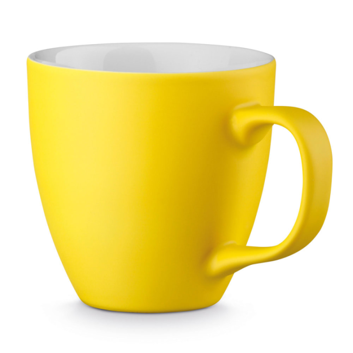 Porcelanowy kubek z hydroglazurą, pojemność 450 ml - ST 94045