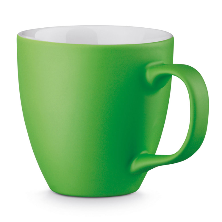 Porcelanowy kubek z hydroglazurą, pojemność 450 ml - ST 94045