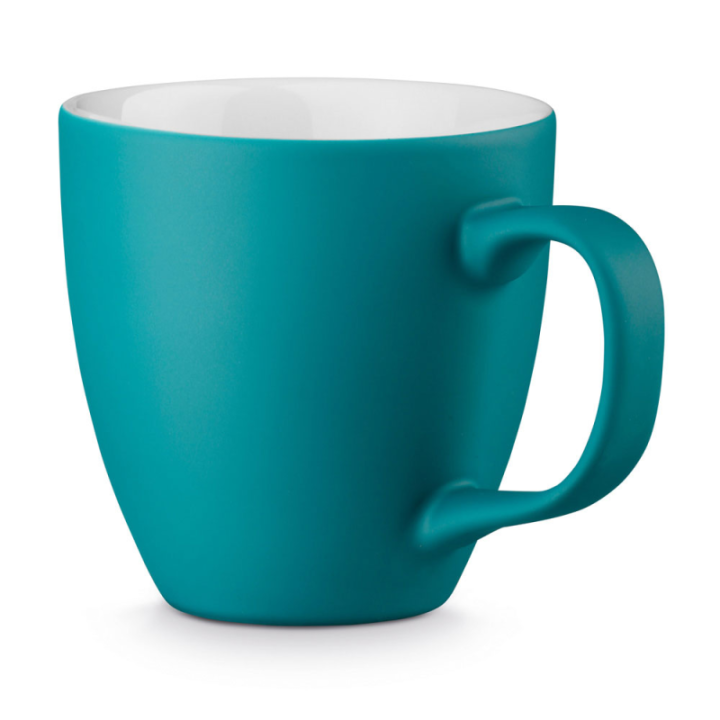 Porcelanowy kubek z hydroglazurą, pojemność 450 ml - ST 94045
