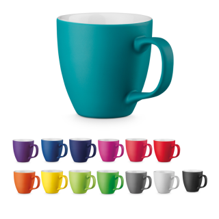 Porcelanowy kubek z hydroglazurą, pojemność 450 ml - ST 94045