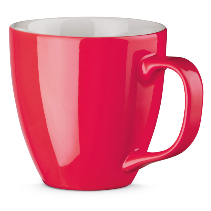 Porcelanowy kubek z hydroglazurą, pojemność 450 ml - AS 94044