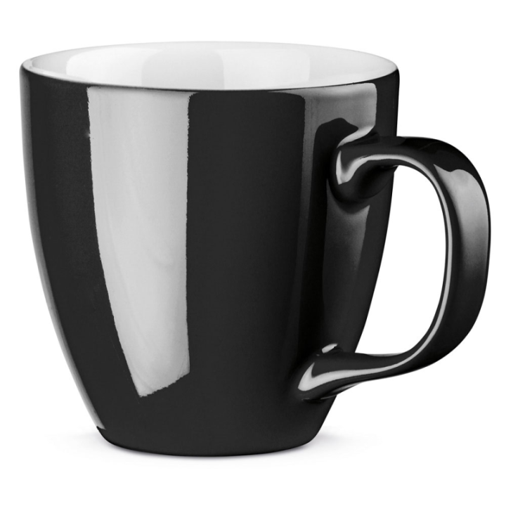 Porcelanowy kubek z hydroglazurą, pojemność 450 ml - AS 94044