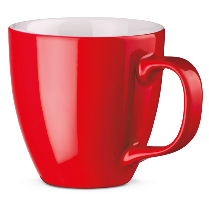 Porcelanowy kubek z hydroglazurą, pojemność 450 ml - AS 94044