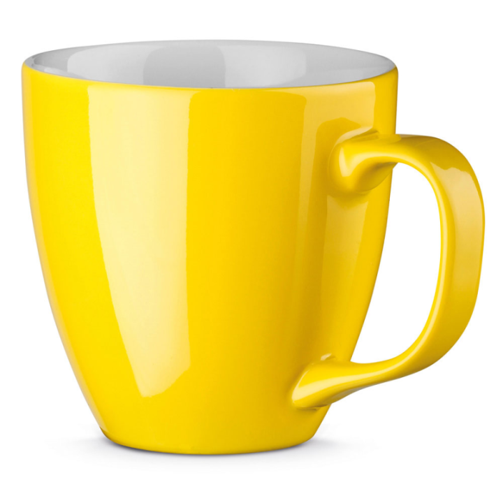 Porcelanowy kubek z hydroglazurą, pojemność 450 ml - AS 94044