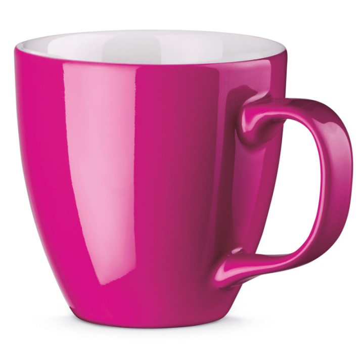Porcelanowy kubek z hydroglazurą, pojemność 450 ml - AS 94044