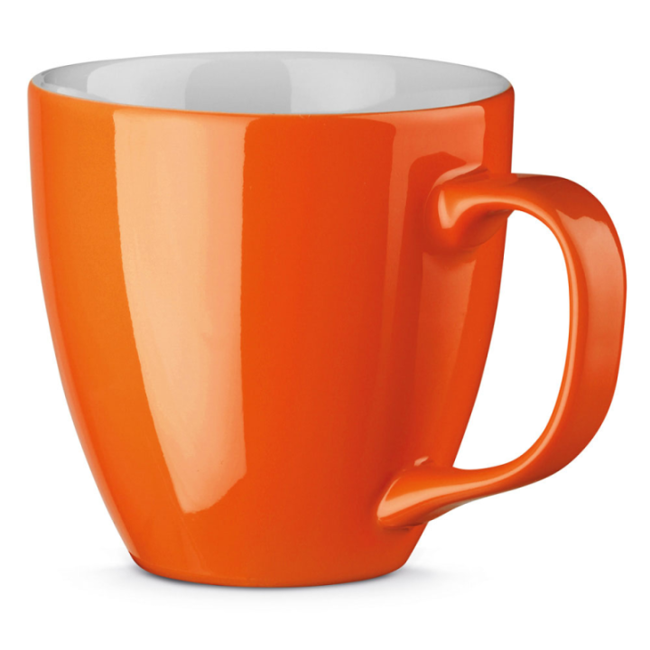 Porcelanowy kubek z hydroglazurą, pojemność 450 ml - AS 94044