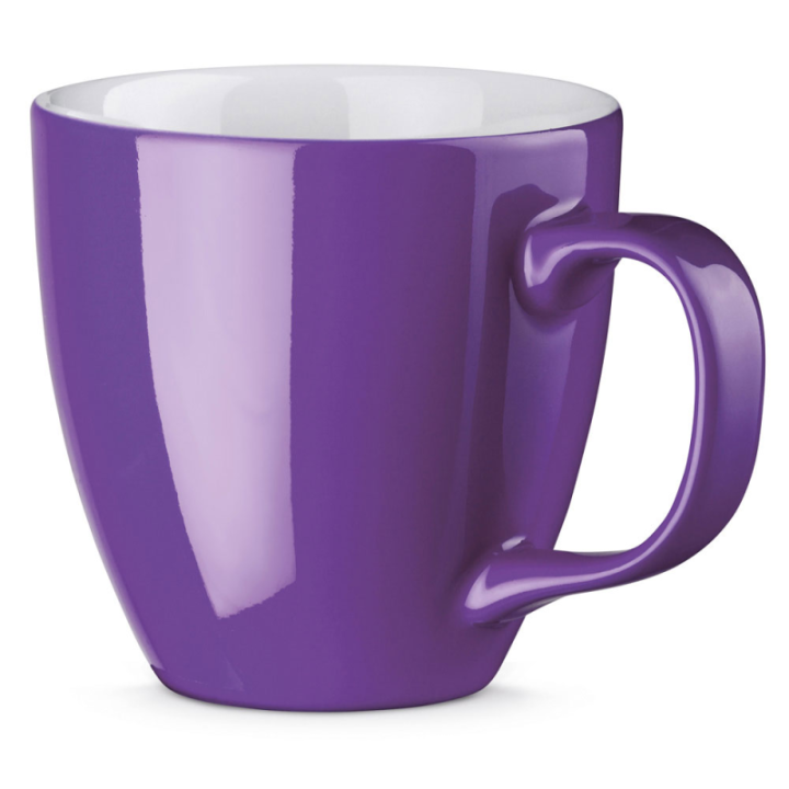 Porcelanowy kubek z hydroglazurą, pojemność 450 ml - AS 94044