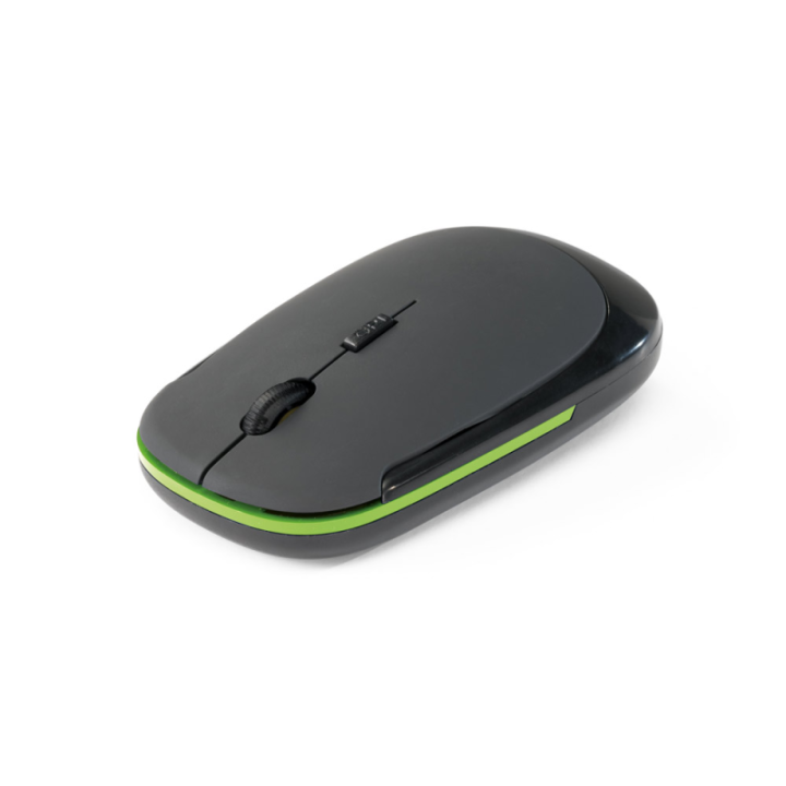Bezprzewodowa mysz 2.4 GhZ wykonana z ABS z gumowym wykończeniem - ST 97398
