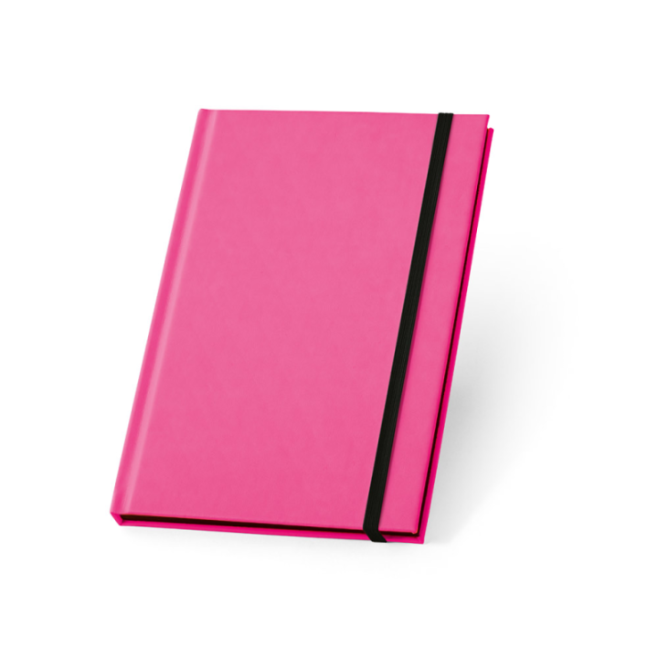 Notes A5 w twardej oprawie, wykonanej z fluorescencyjnego PU - ST 93269