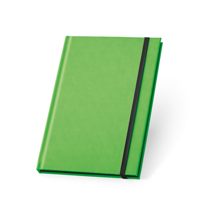 Notes A5 w twardej oprawie, wykonanej z fluorescencyjnego PU - ST 93269