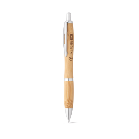 Bambusowy długopis z klipsem - ST81010