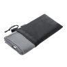 Ręcznik sportowy z mikrofibry w pokrowcu ze sznurkiem,  RPET 200 g/m² -  AP721920