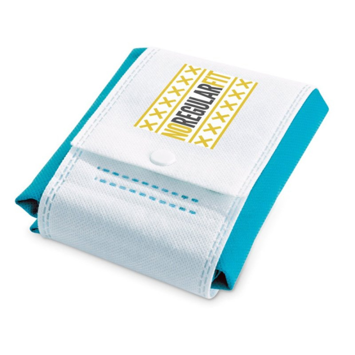 Zgrzewana, składana składana torba non-woven 80 g/m² - ST 92847
