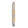 Bambusowy długopis dotykowy - P610.509