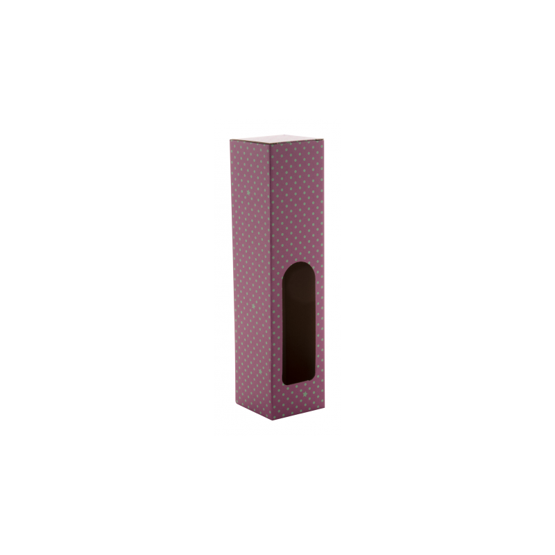 Personalizowane pudełko z tektury na butelkę wina (0,75l) - AP718661