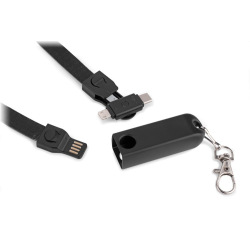 Smycz kabel USB 3 w 1 - AS 09095