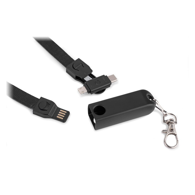 Smycz kabel USB 3 w 1 - AS 09095