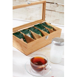 Bambusowe pudełko na herbatę - 56-0304405