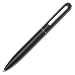 Zestaw składający się z aluminiowego długopisu i pióra kulkowego - R01074