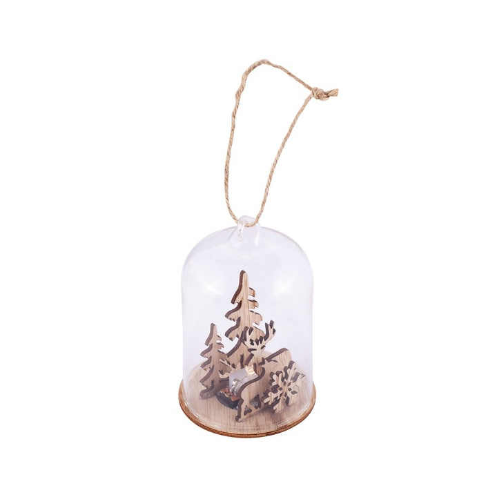 Szklany lampion - X91027.00