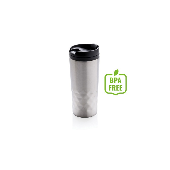 Geometryczny kubek podróżny 300 ml - P432.362
