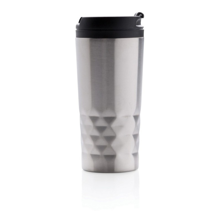 Geometryczny kubek podróżny 300 ml - P432.362