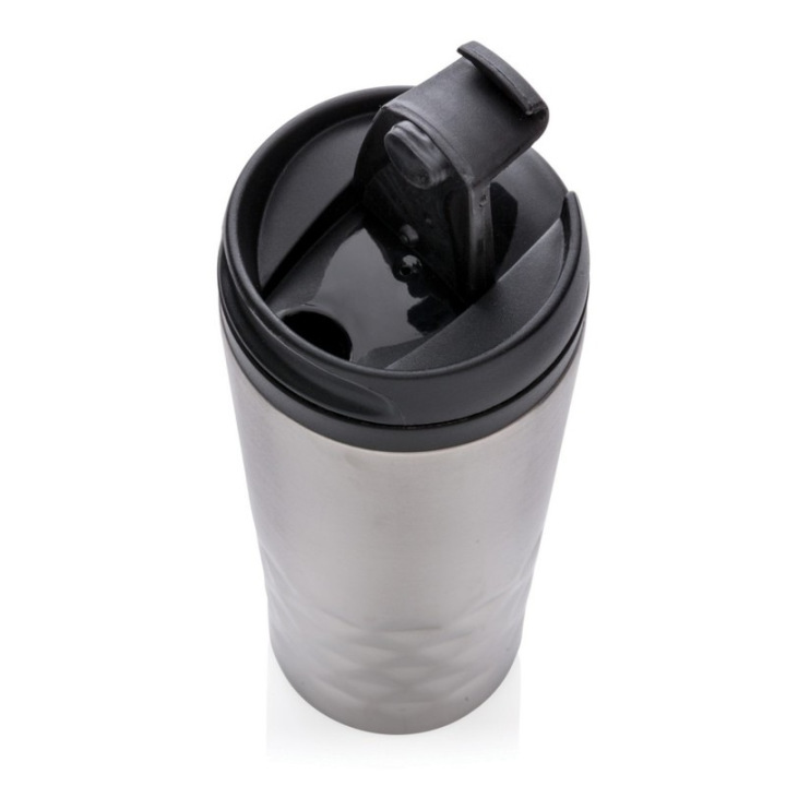 Geometryczny kubek podróżny 300 ml - P432.362
