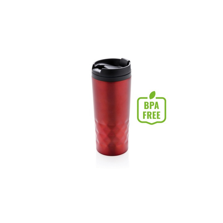 Geometryczny kubek podróżny 300 ml - P432.362
