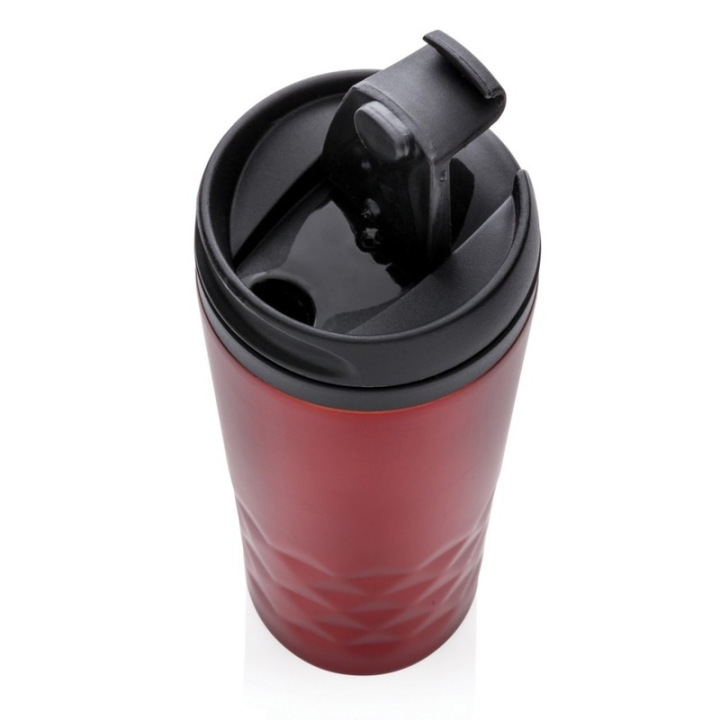 Geometryczny kubek podróżny 300 ml - P432.362
