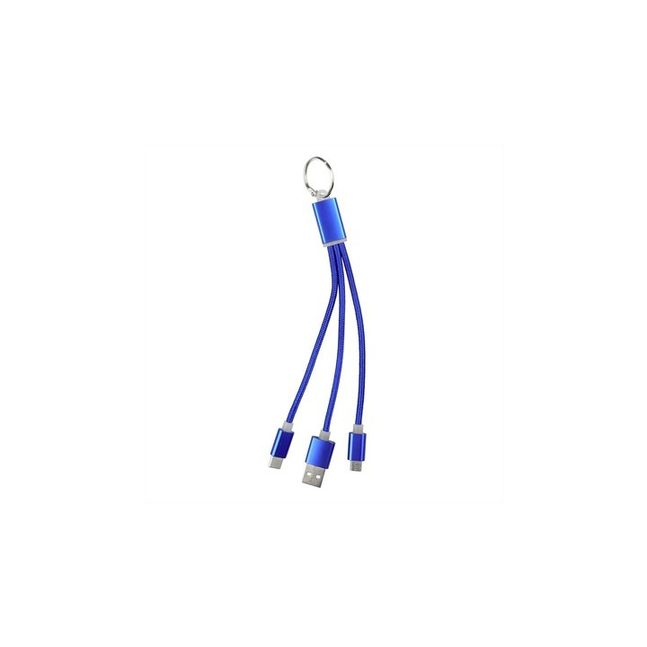 Brelok do kluczy, kabel do ładowania 3 w 1 - V0345