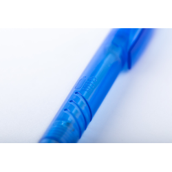 Transparentny, plastikowy długopis z RPET - AP721909