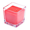 Szklana świeca reklamowa - Cube